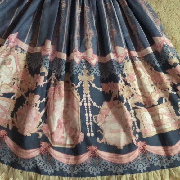 Sa Majeste La Rose Jumper Skirt Dress - Picture 5 of 12